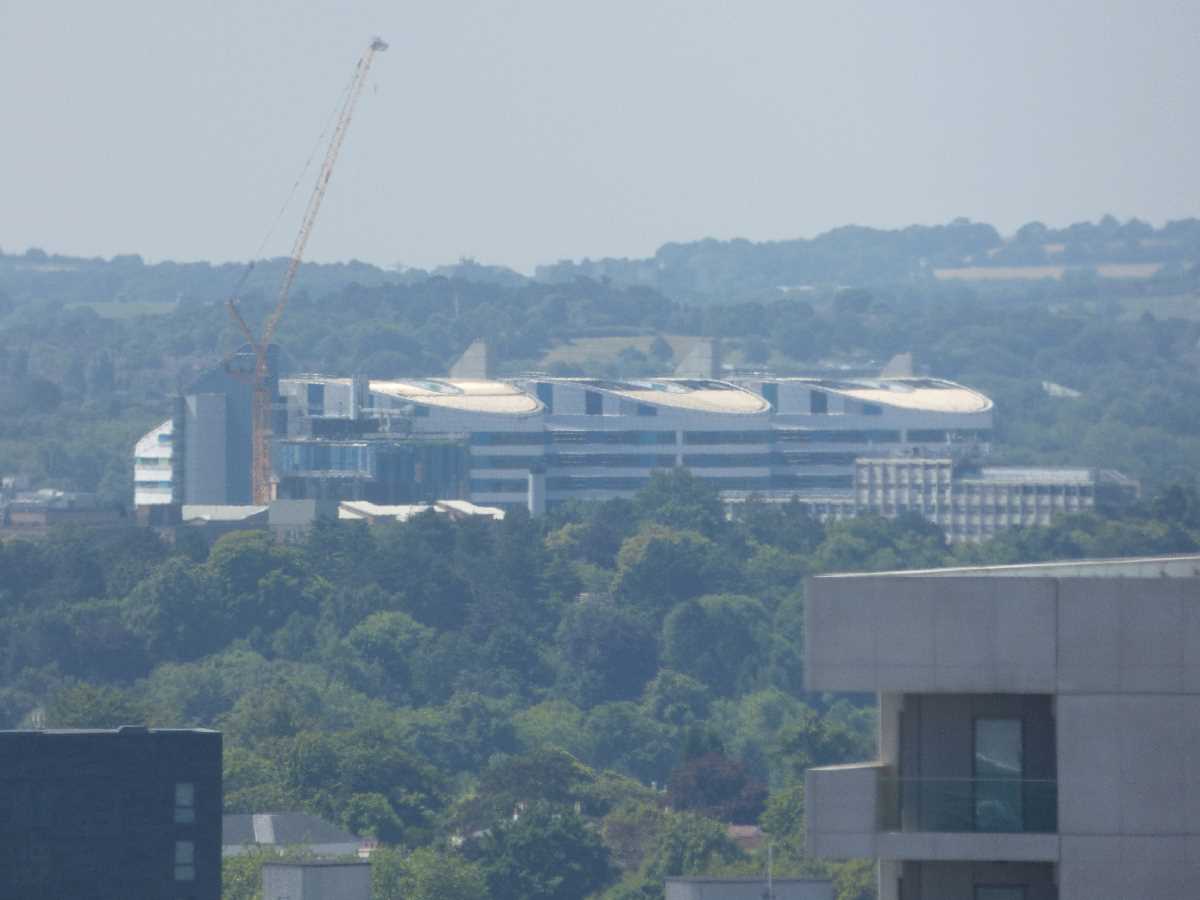 Queen Elizabeth Hospital Birmingham - View from 103, Key to the City - 16th July 2022